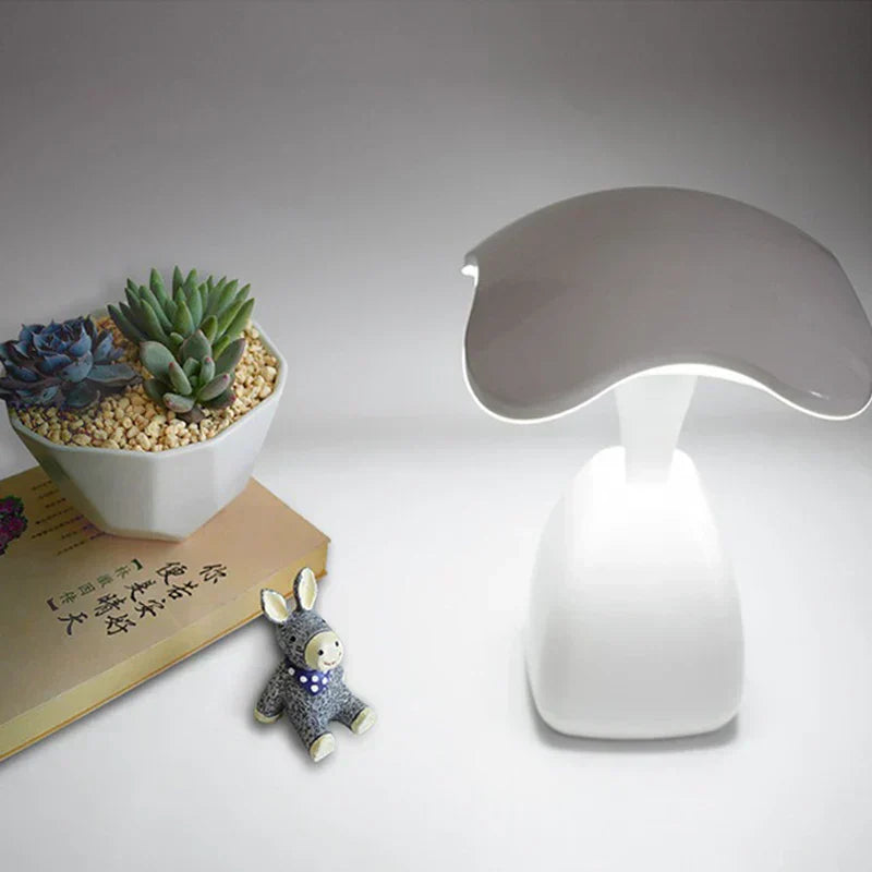 GlowTouch - LED Nattlampa med Touchkontroll, Dimbar Bordslampa för Sovrum och Kontor