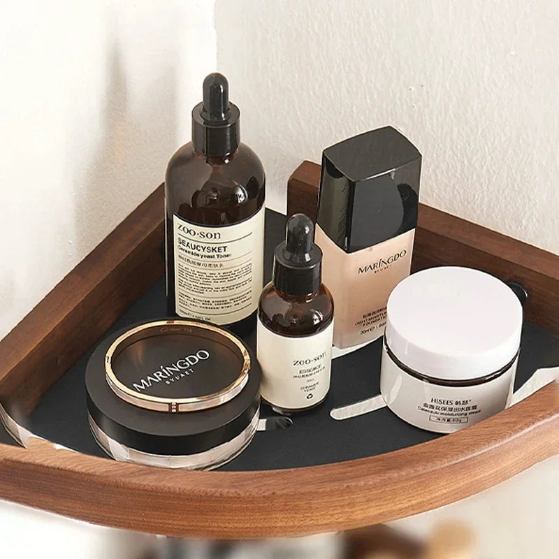 Carvallo Badregal i trä | Naturlig & Elegant | Fuktbeständig