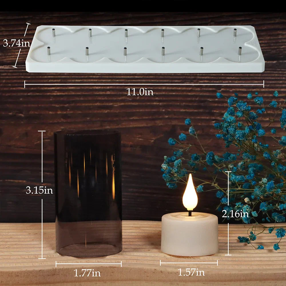 Flickerflex - Flamsfria Flimrande Ljus för Dekoration