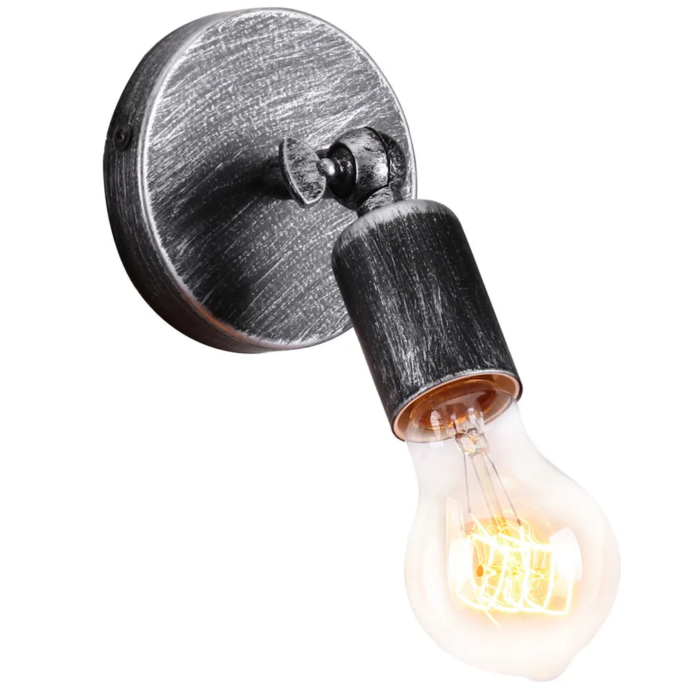 IndustriellBrons - Justerbar Retro Vägglampa för Stämningsfull Belysning