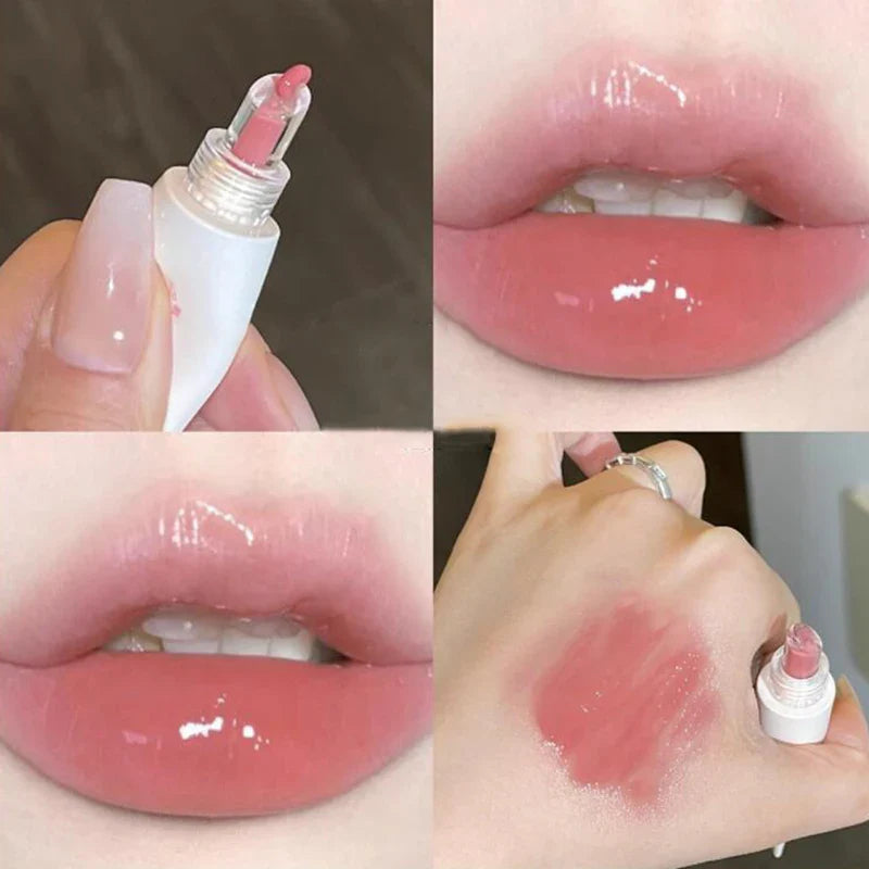 Carvallo-Gloss LumiLips MirrorGloss | Klar glansvård med jelly-textur | Fuktgivande & Icke-klibbig | 5 ml