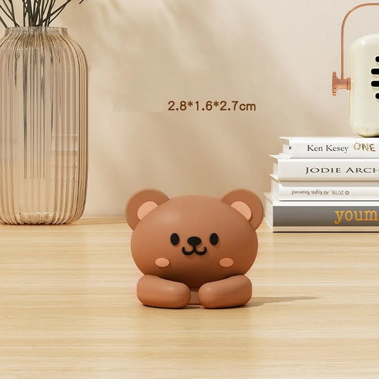 Carvallo Tierische Kabelhalter | Självhäftande & Platsbesparande | Skrivbordsorganisatör för laddkablar & USB