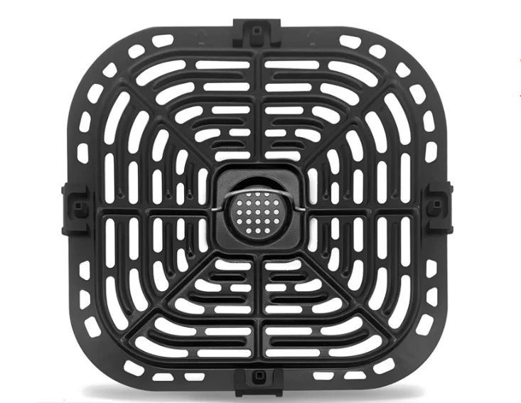 Carvallo Ersatz-grillpanna för varmluftsfritös | Non-stick & diskmaskinssäker | I olika storlekar | För pommes frites, kött & grönsaker