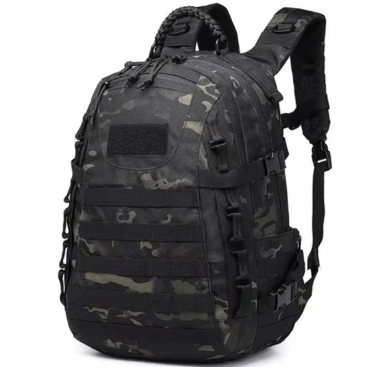 Carvallo 35 L Vandring ryggsäck Herr | Taktisk trekking ryggsäck 48 × 33 × 22 cm | Utomhus camping, fiske, jakt & sport med MOLLE-system