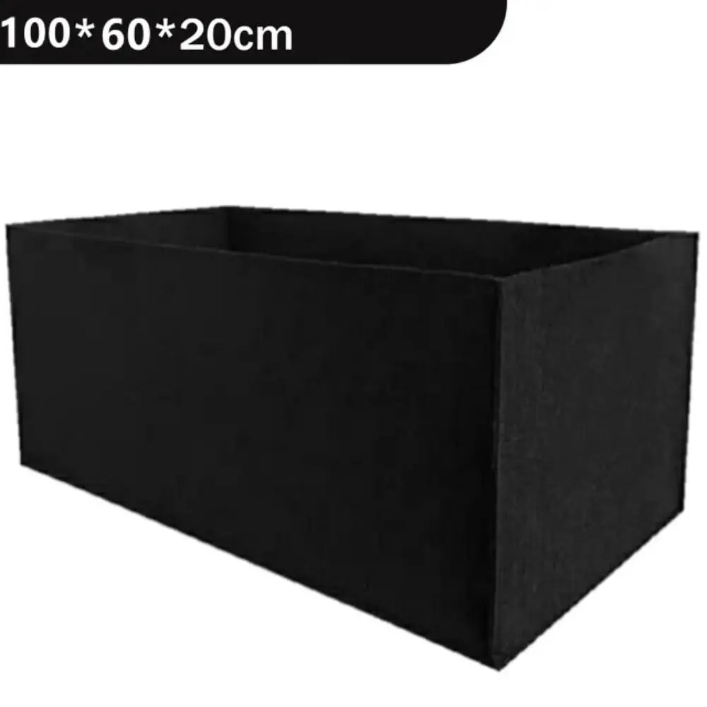 Carvallo Växtväska | Rektangulär växtpåse av nonwoven-material | Med handtag och dränering | För grönsaker, blommor och örter