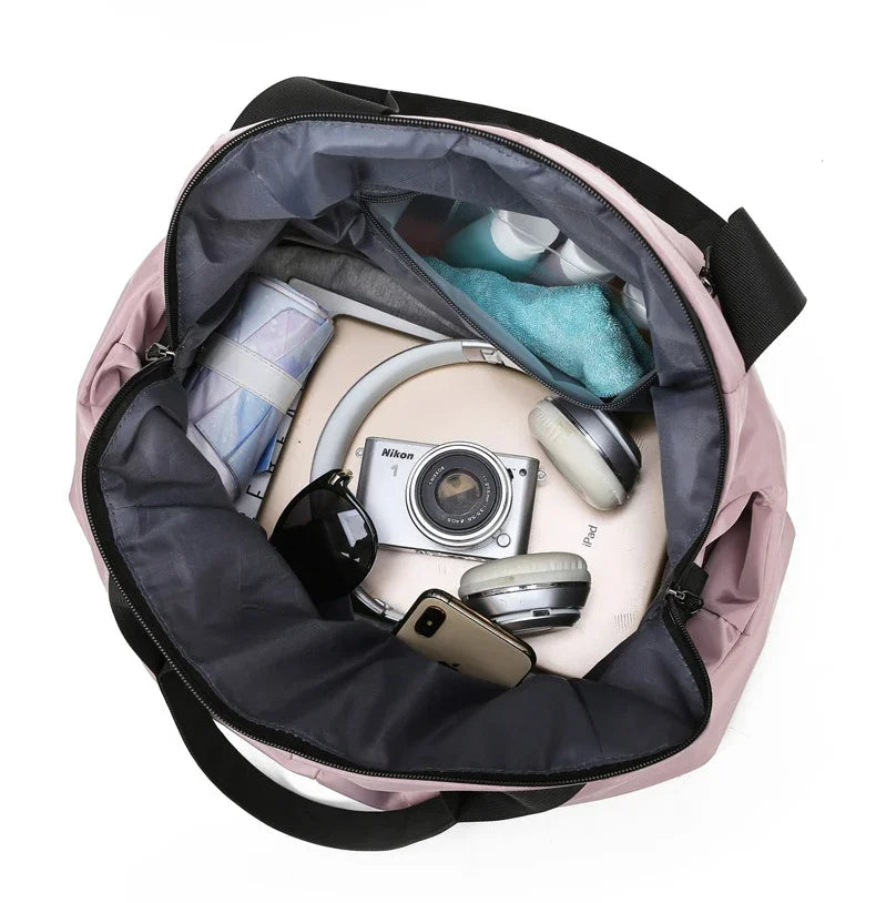 Carvallo Valtiva FlexiBag | Stort volym | Vattentät & Multifunktionell | För fitness, resor & weekendresor