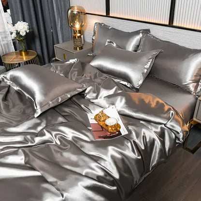 Luxe Siden Sängkläder