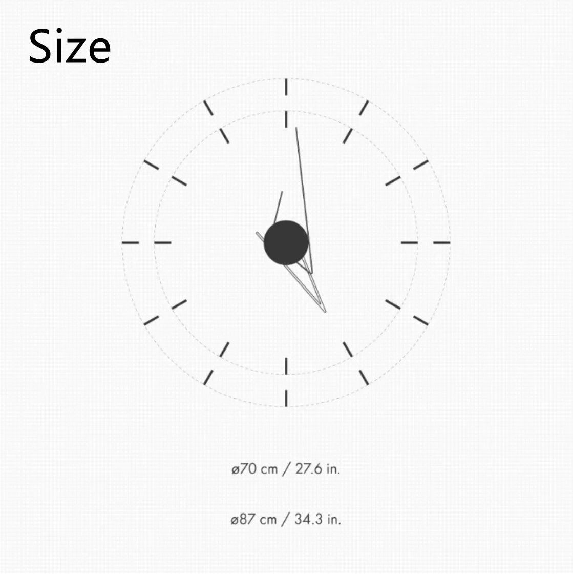 ModernArt - DIY Tyst Väggklocka för Minimalistisk Design