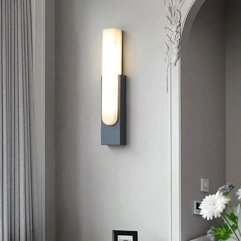 LuxaStyle - Modern nordisk LED vägglampa för vardagsrum och hall