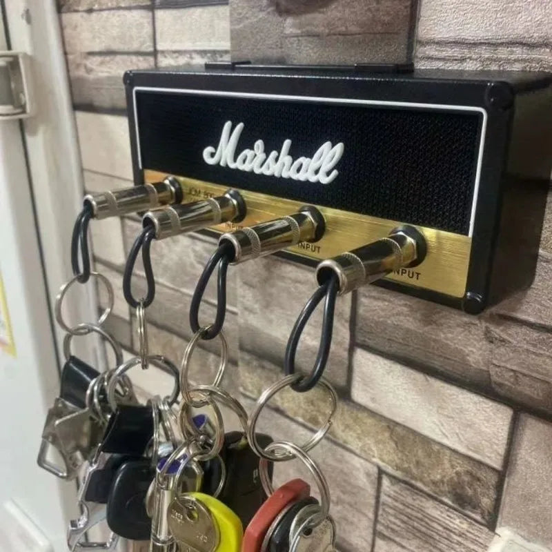 Vintage Music Key Holder - Konstnärlig och Praktisk Väggdekoration