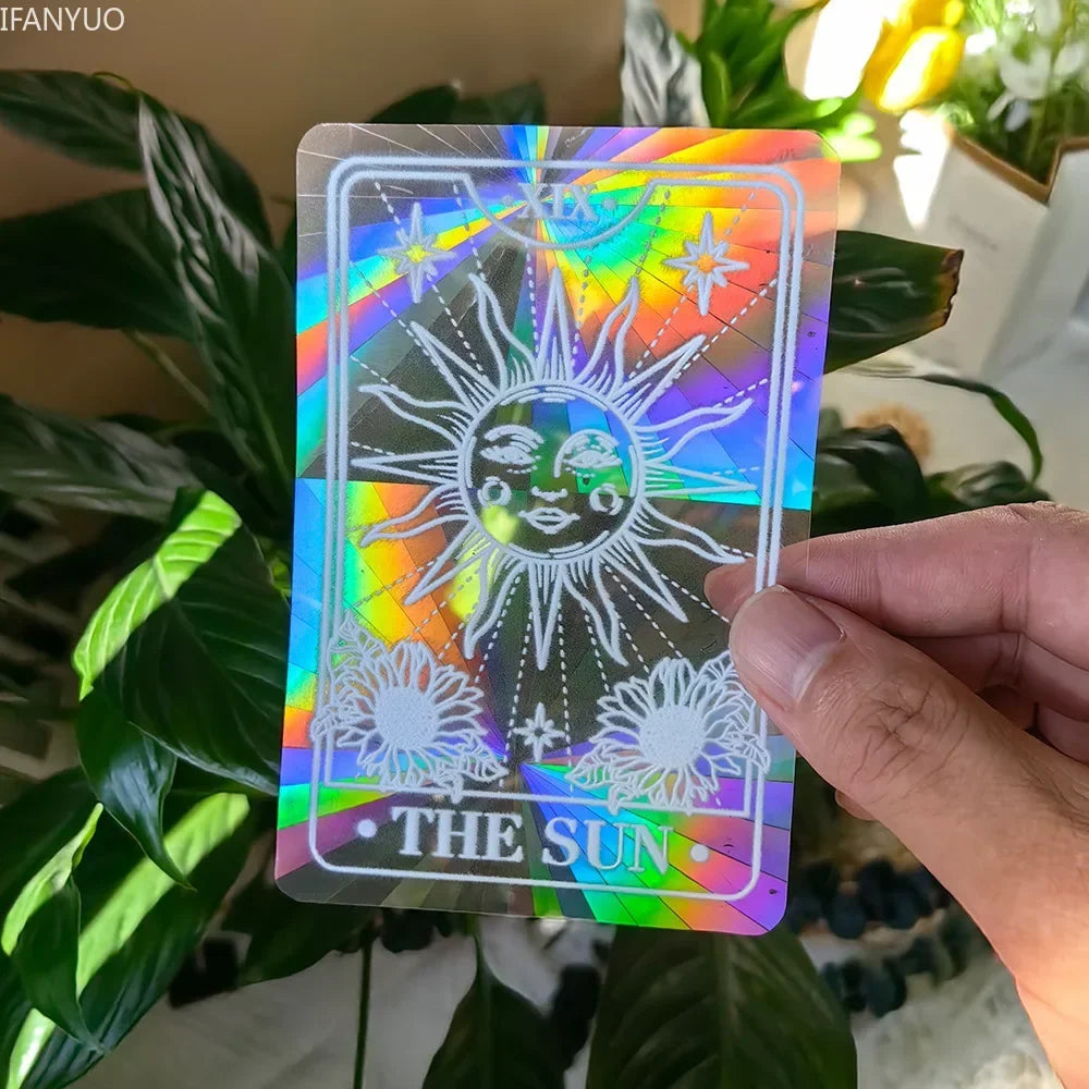 Carvallo fönsterdekal solfångare | Självhäftande med 3D-regnbågseffekt | För fönster, väggar & dekoration