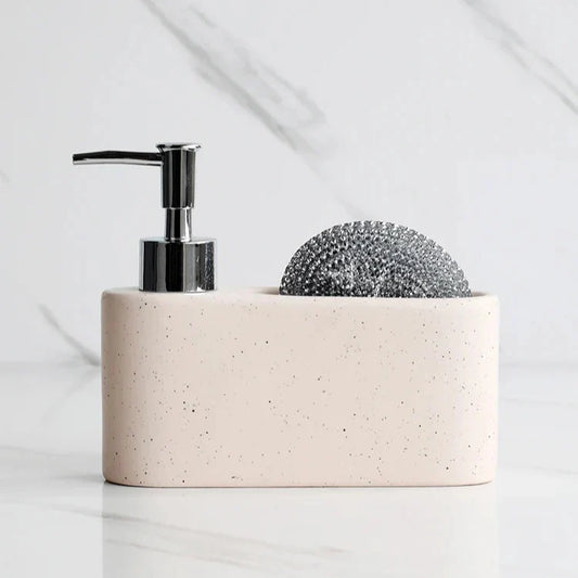 Carvallo – Tvålbehållare med inbyggd svampsupport för ultimata bekvämlighet