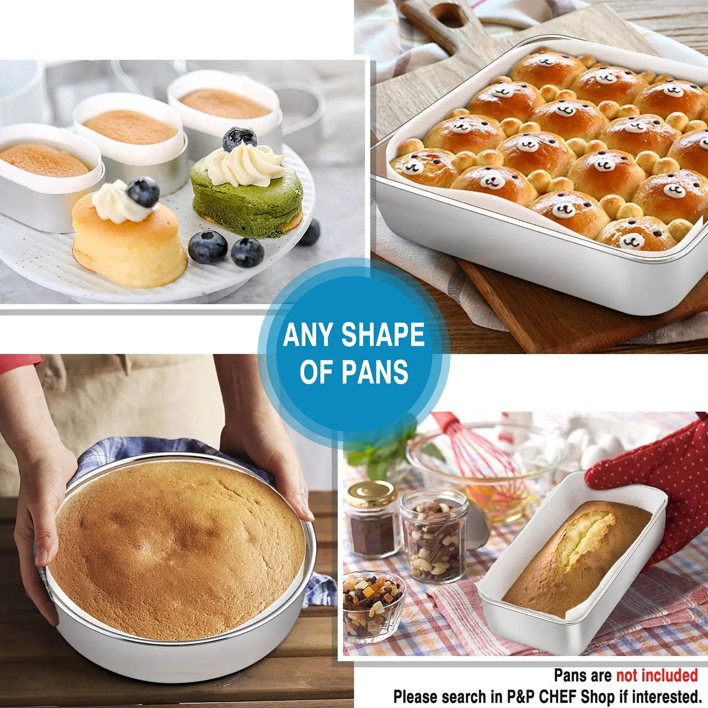 Carvallo Bakplåtspapper på rulle 1/2/3 stycken à 20 m | Non-stick & Värmebeständig | För ugn, mikrovågsugnar & Luftfritös | Livsmedelsäker & Vattentålig