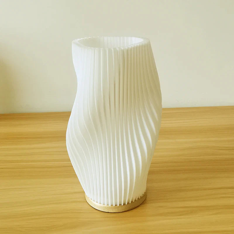 3D Utskriven Skrivbordslampa – Stilig Bordslampa för Sovrum, Kafé eller Studieområde