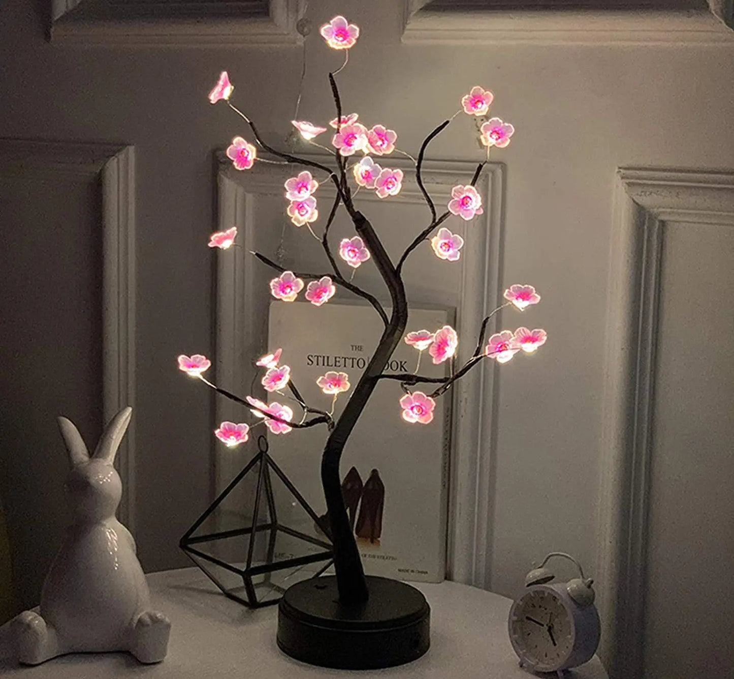 ZenGlow - LED Bonsai Träd Lampa, Dekorativ Bordslampa för Vardagsrum & Sovrum
