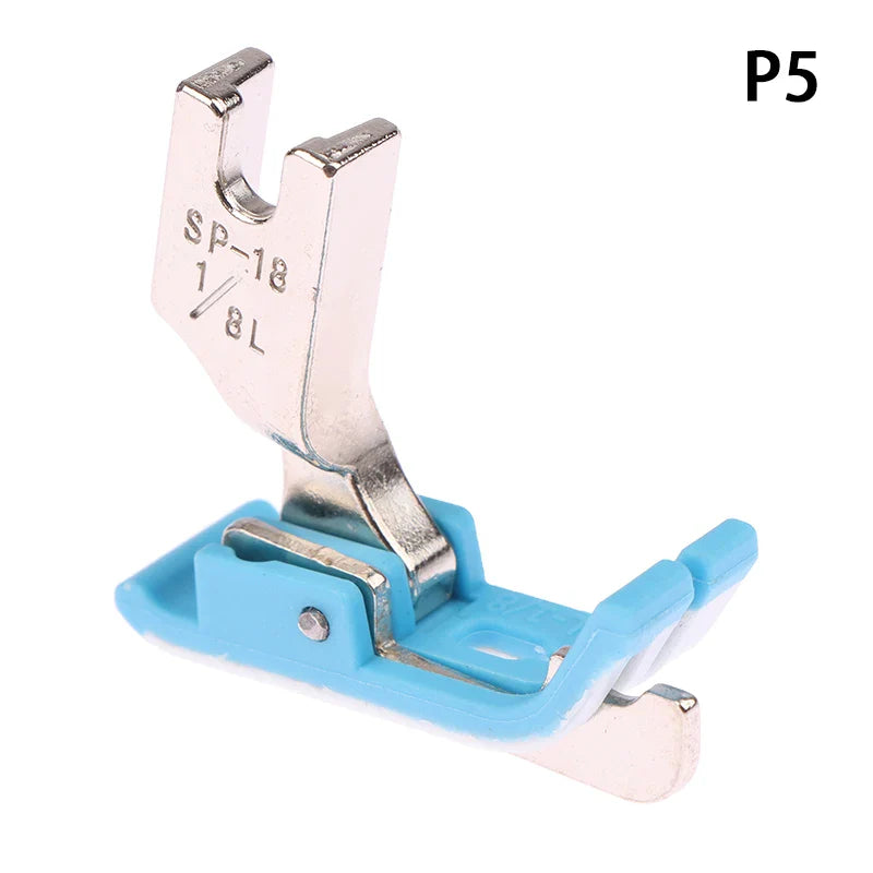 Carvallo Nålfot SP-18 | Kantfot av plast och metall | För platta sängmaskiner | Lätt att montera och precisa att styra