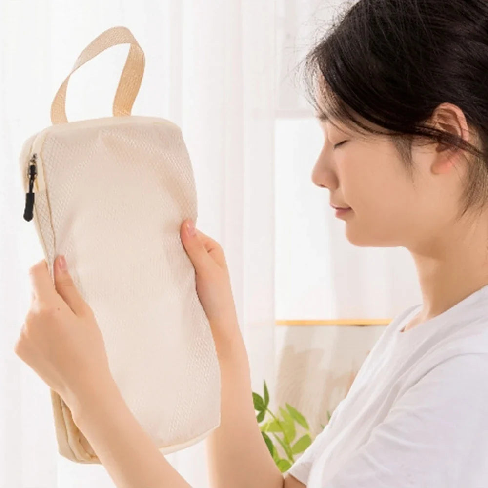 Carvallo Koffert Organizer Set | 3-delat | Komprimerbar & Vattentät | Resa-Organizer för kläder & bagage | Nylon