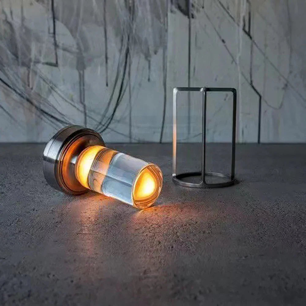 Luxa Crystal LED Bordslampa – Elegant design med dimbar touchkontroll