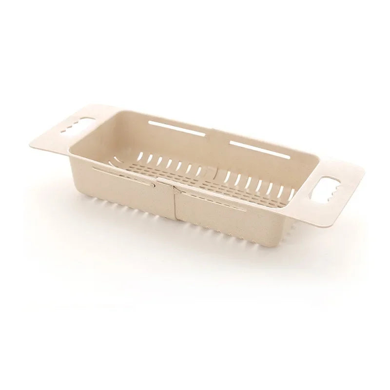 Carvallo Avtorkningskorg | Justerbar & Mångsidig | Diskkorg för Frukt, Grönsaker & Tallrikar | Plast