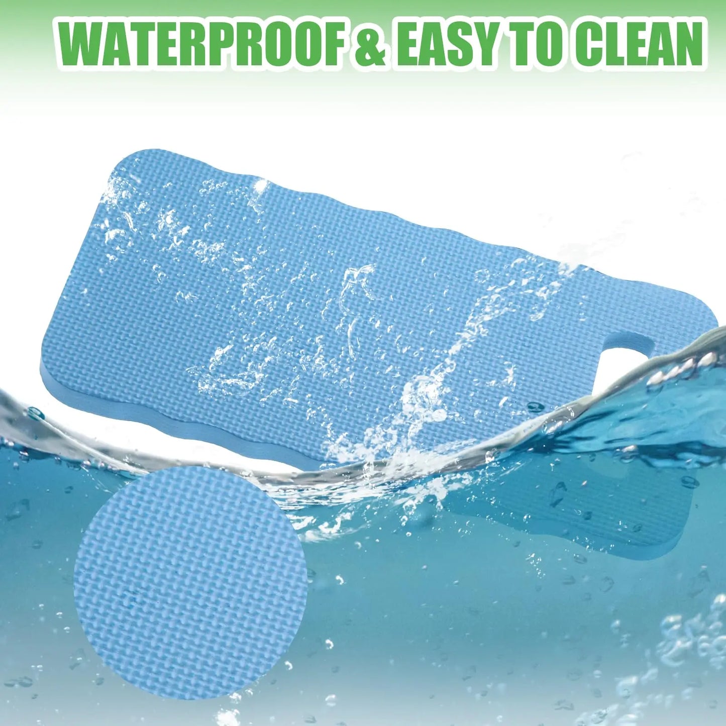 Carvallo FlexiComfort ProPad | EVA-skumgummi | Knä- & arbetsunderlag för trädgård, yoga, fitness & hushåll | 39×17×1,5 cm