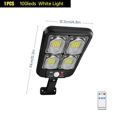 Carvallo LUMISUN Pro | 100/200 LEDs | IP65 Vattentålig | Rörelsesensor &amp; Fjärrkontroll
