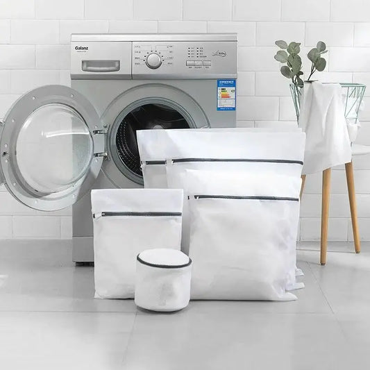 Carvallo-Set CareMesh Deluxe | Fin tvättpåse med dragkedja | Skydd för BH:ar, underkläder & fin tvätt