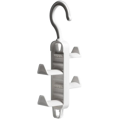 Carvallo Multifunctional Hooks | Wall Hooks Made of Plastic | 3-fold &amp; 5 kg Load Capacity | Modern &amp; Space-Saving