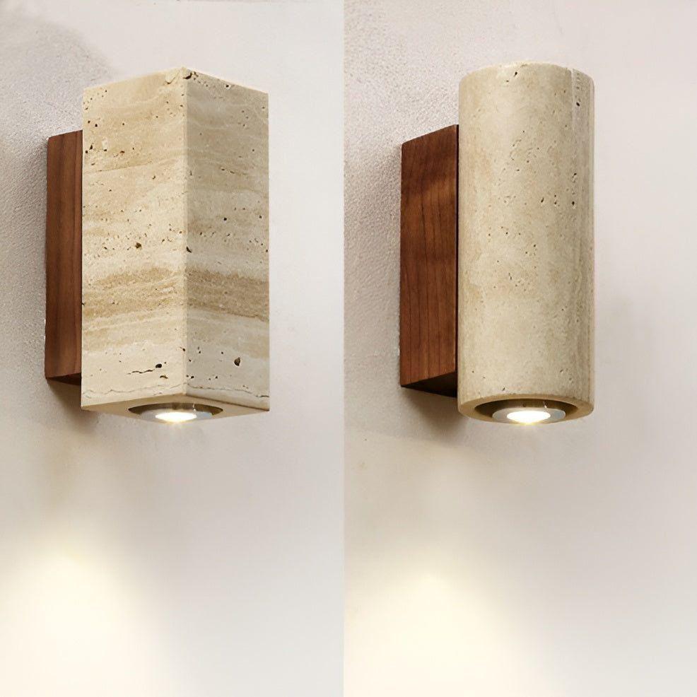 LED MarbleScape - Wabi Sabi LED-vägglampa med japansk design