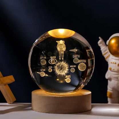 NebulaSphere – 3D-solssystem i en glaskula