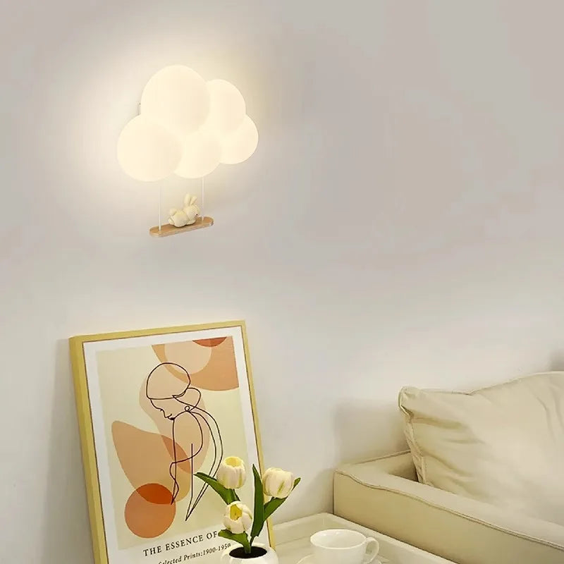 CloudLight - LED Vägglampa Barnrum Belysning