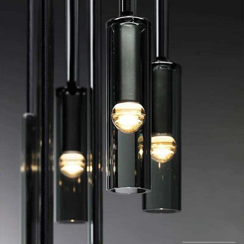 Lunara Glimt | Skulptural LED-hänglampa för vardagsrum och matsal