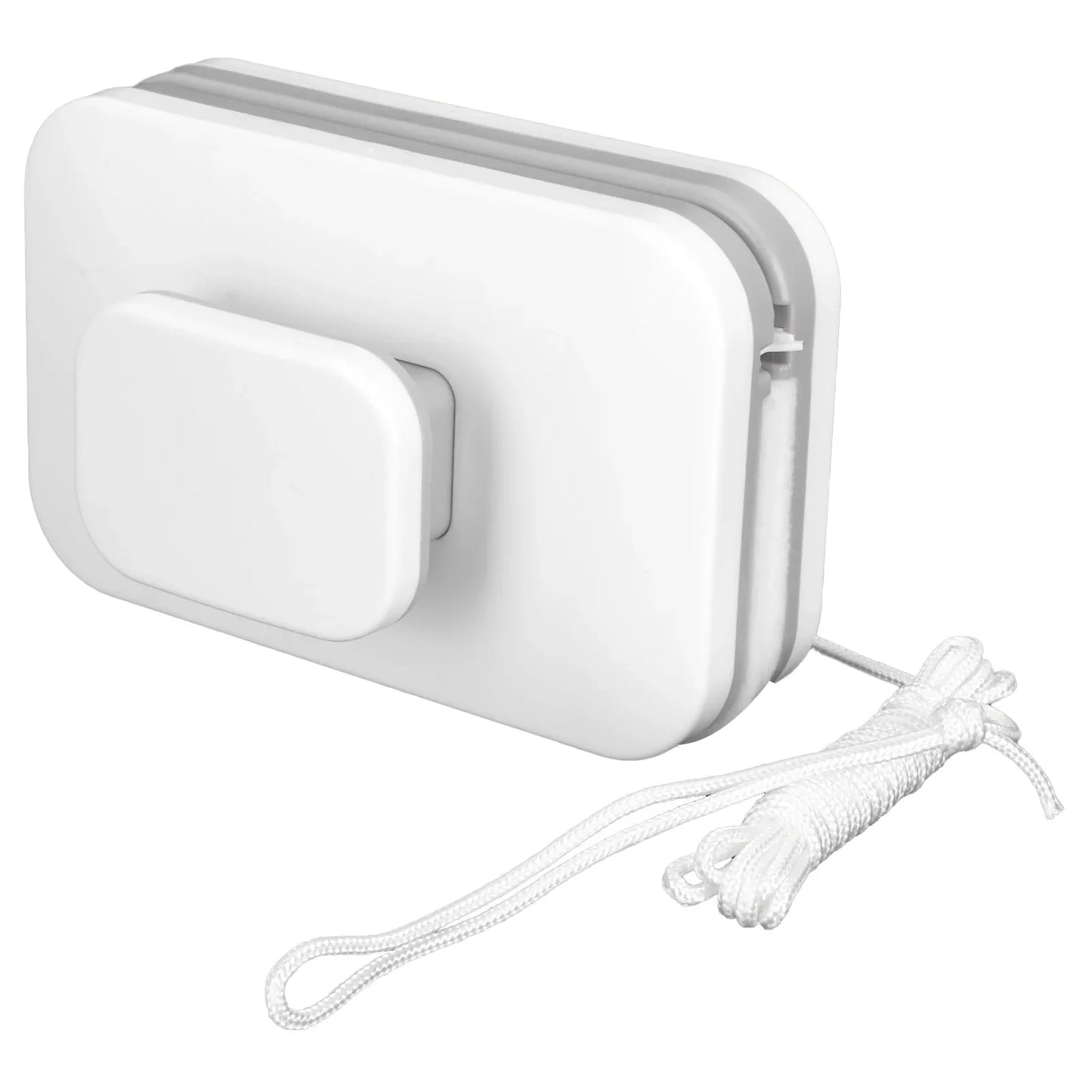 Carvallo Magnetisk Fönsterputsare | För Enkelglas (3–10 mm) | Med Säkerhetsrep & Anti-Kläm Skydd