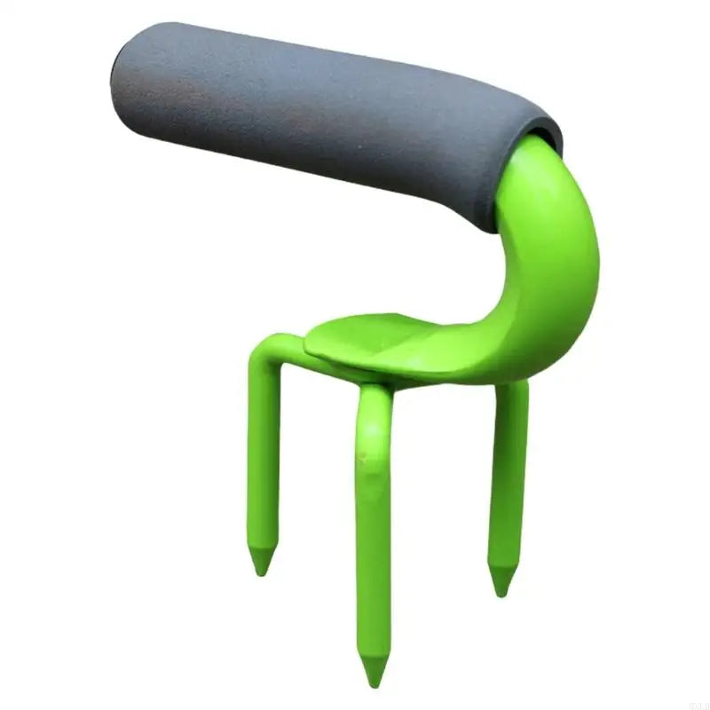 Carvallo ogräsborttagare av kolstål | Rostfri & ergonomisk | Handverktyg för jordbeluftning & trädgårdsskötsel | 17×13×8 cm