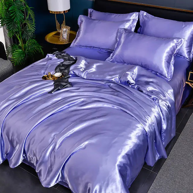 Luxe Siden Sängkläder