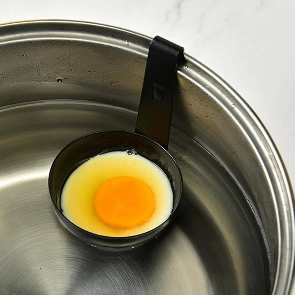 Carvallo Rostfritt Stål Äggpocherare | Non-stick & Praktisk | För Perfekt Kokta Pocherade Ägg