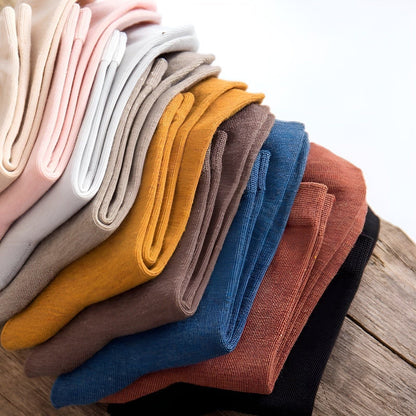 Sabina Strumpor - Ultra Andningsbar Bambufiber 5 Par Damstrumpor