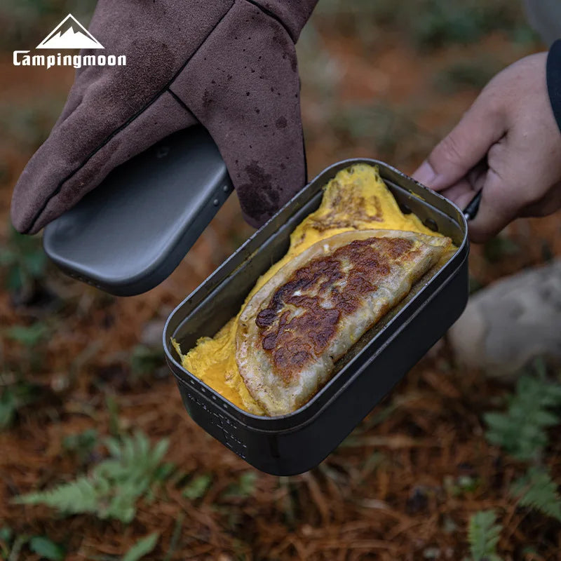 Carvallo Lunchbox med tryckutjämning | Ultralätt &amp; Robust | I aluminium | 0,65L / 1,3L