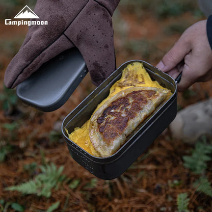 Carvallo Lunchbox med tryckutjämning | Ultralätt &amp; Robust | I aluminium | 0,65L / 1,3L