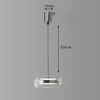 Aurelia Cirka | Ringformad LED-hänglampa för boende- och matområden i modern design