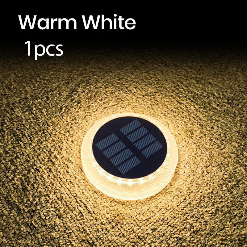 Carvallo StepGlow LED Solterrassljus | IP68 Vattentålig | För Trappor, Vägar & Staket | Väggmontering | 30 lm Ljusstyrka