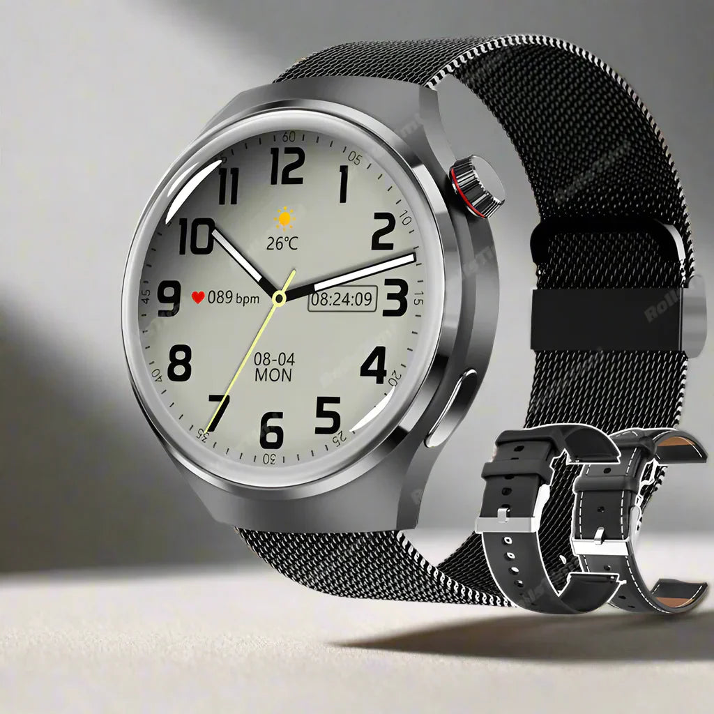 Luxora Pro 2025 Smartwatch – Avancerad Hälsa &amp; Fitness Tracker