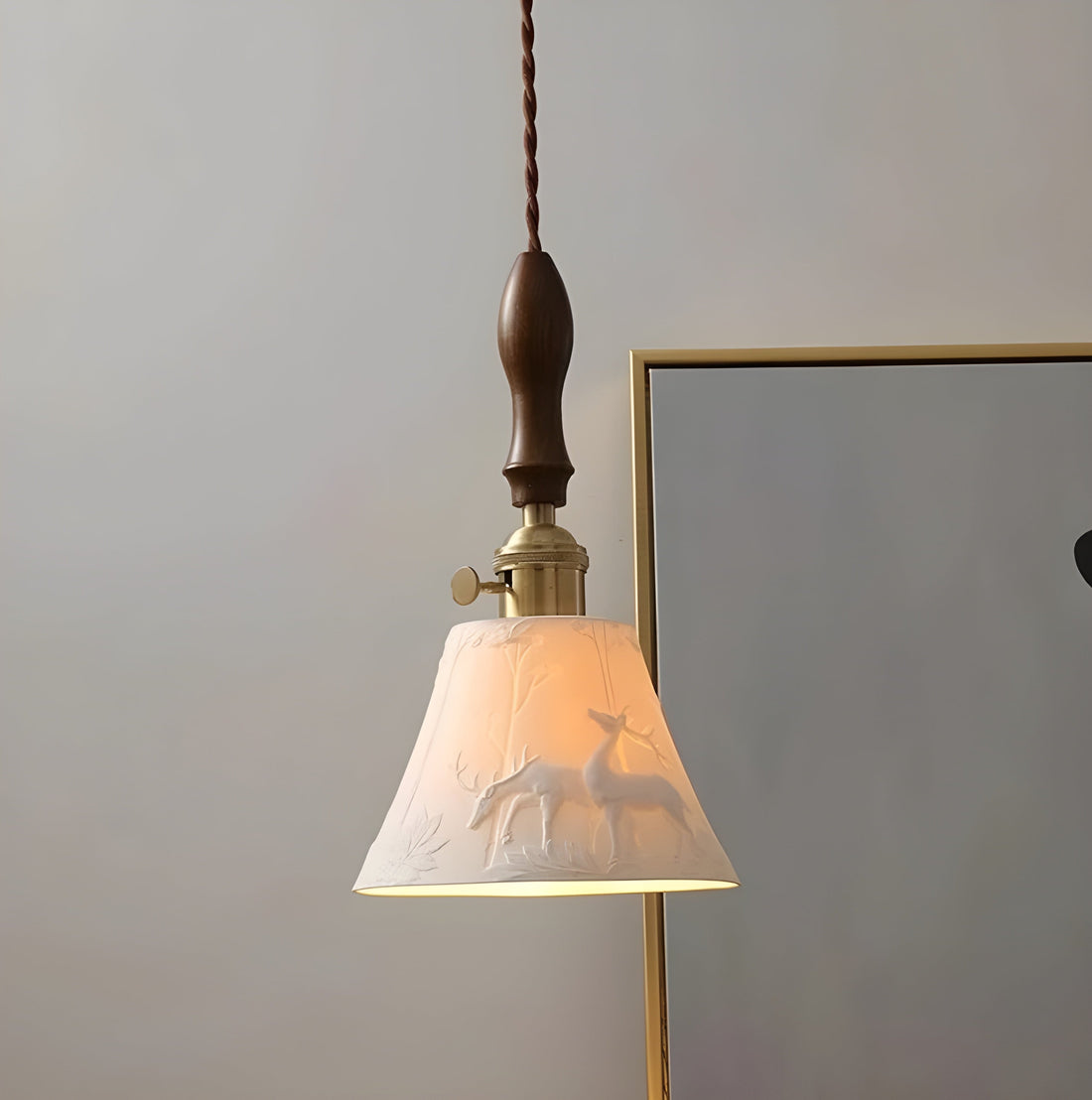 IslandCeramica Light - Modern rustik keramiklampa