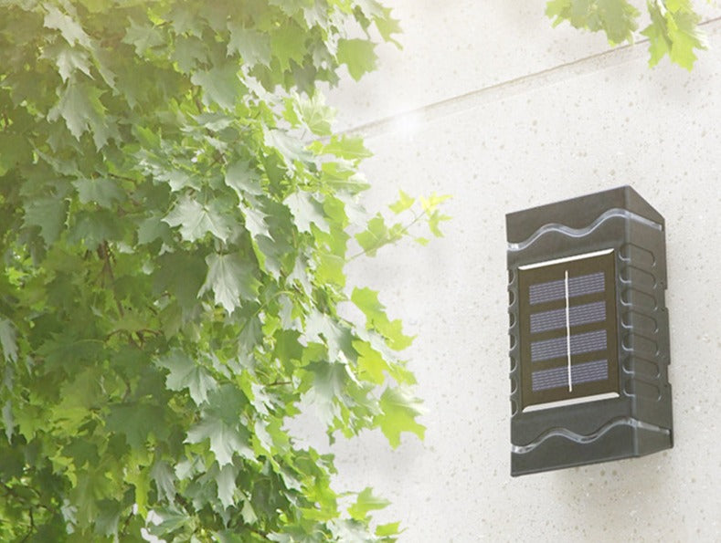 Carvallo SolaRay | Väderbeständig IP65 | LED med skymningssensor | För trädgård, terrass och uppfart