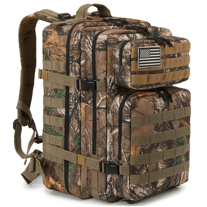 Ryggsäck Camo Tactical 45L Militärryggsäck
