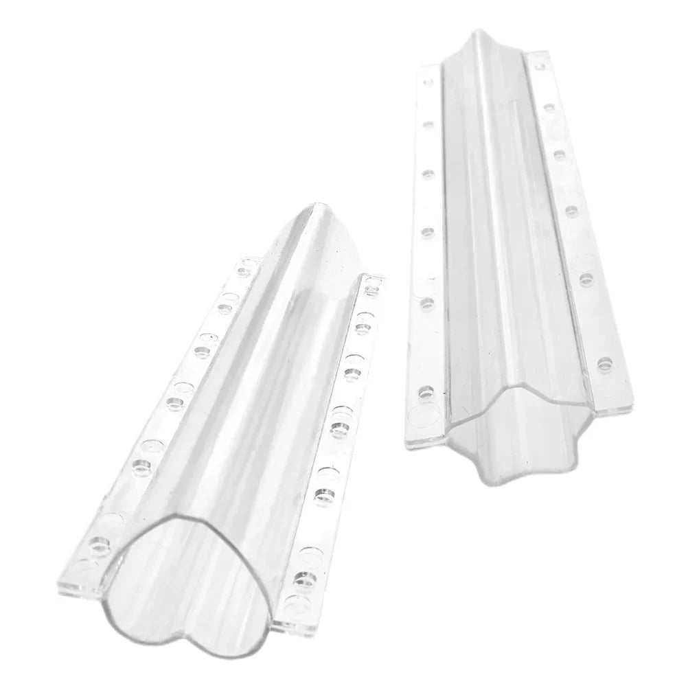 Carvallo Frukt- & Grönsaksform Set | Hjärta & Stjärna | Återanvändbara tillväxtformer i plast | 20 × 6,5 × 4 cm