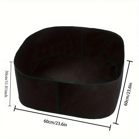 Carvallo FlexiBed Höjdplanteringspåse av ventilativt nonwoven-material | Rektangulär & upphöjd | För örter, blommor & grönsaker | Återanvändbar