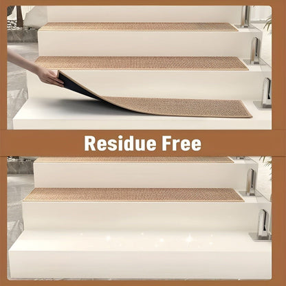 SafeStep Mat - 15 Del Antiskid Säkerhetsgummitrappmatta