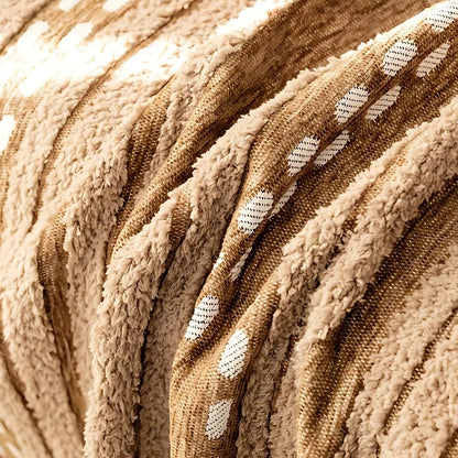 Sahara Style Plush Boho Sofföverdrag Filt