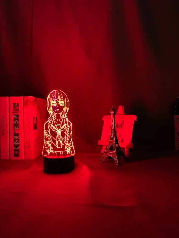 LumiAnime - 3D LED Nattlampa med Dimbar Belysning för Otaku Dekor
