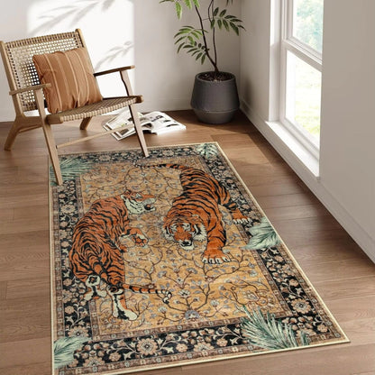 Savage Grace Tiger Tapestry Mattor Matta